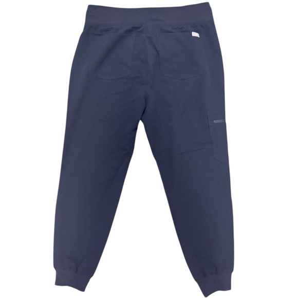 FIGS Zamora 2.0 Jogger Scrub Pants 💙 Navy | Small Petite - Picture 4 of 5